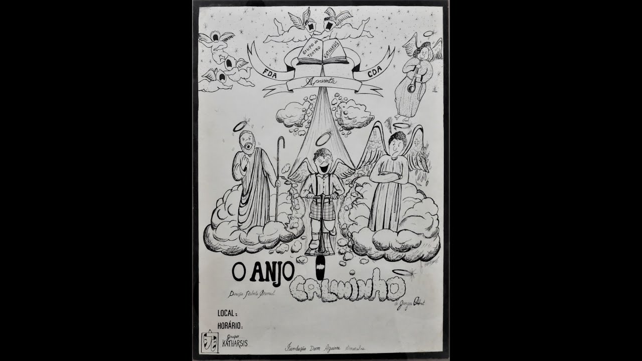 O ANJO CALMINHO  GRUPO KATHARSIS Teatro 1990 peça de Georges Ohnet. Narrativas Compartilhadas 0224