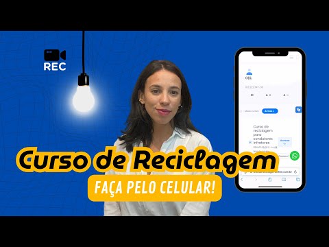 Como Fazer Curso de Reciclagem CNH pelo Celular | Passo a Passo 2025