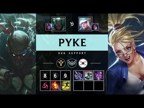 Pyke Support vs Janna - KR Challenger Patch 25.11