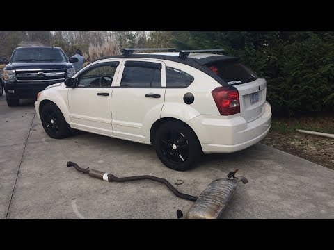 STRAIGHT PIPED DODGE CALIBER BECOMES QUIET AGAIN