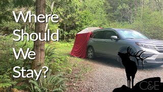 Staying in our Honda Pilot Microcamper vs Renting an AirBnB