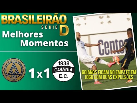 APARECIDENSE 1 X 1 GOIÂNIA | MELHORES MOMENTOS 30/09/2020 - SÉRIE D