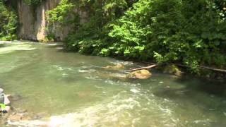 北海道観光映像（層雲峡渓谷）