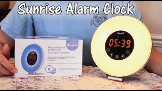 🌞 InLife Sunrise Alarm Clock 👀 7 Colors (Nature Sounds) 👈
