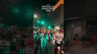 JAL Honolulu Marathon 2025 #shorts