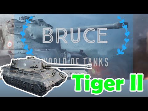 Tiger II | How to play heavy tanks | World of Tanks with BRUCE | WoT Reviews and Gameplay