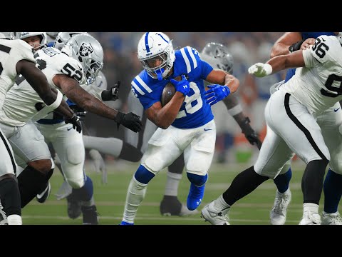 Jonathan Taylor's best plays from 3-TD game vs. Raiders | Week 5