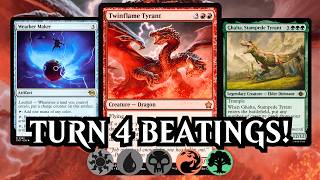 CRAZY Turn 4 One-Shot Wins! | MTG Arena Standard Gruul