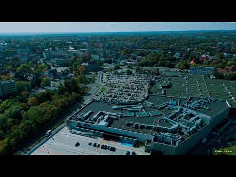 Zabrze z drona - centrum widok okolicy