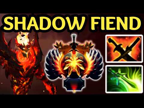 🔥 SHADOW FIEND CARRY IS META — INSANE SOUL DAMAGE | DOTA 2 🔥