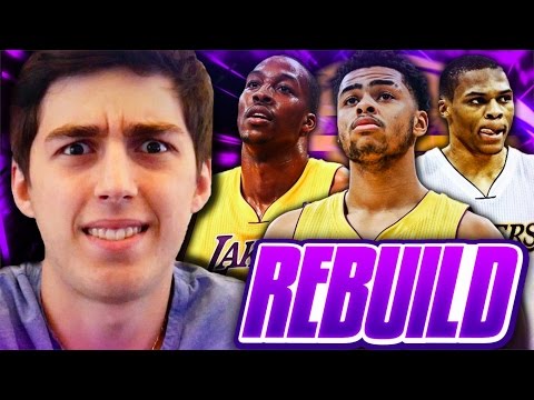 REBUILDING THE LOS ANGELES LAKERS! NBA 2K17 MY LEAGUE
