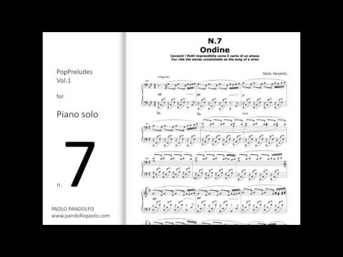 PopPreludes vol.1 n.7 Piano Solo PAOLO PANDOLFO