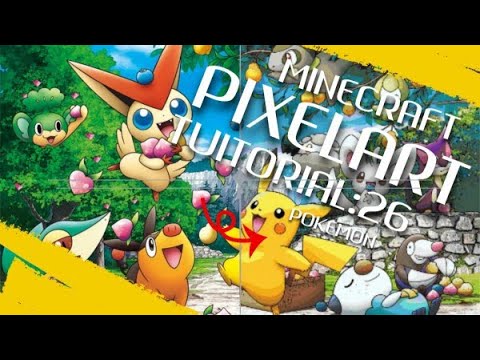 Ultimate Pokémon Pixel Art Tutorial in Minecraft! (26)