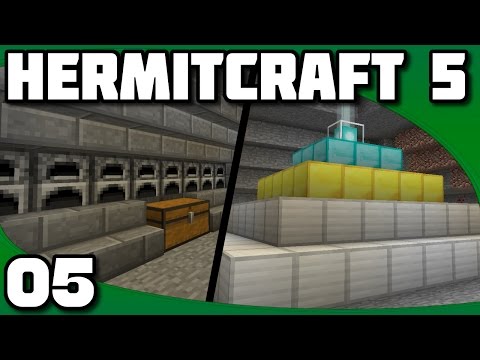 Hermitcraft 5 - Ep. 5: Beacon and Super Smelter!
