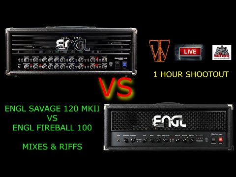 Engl Savage MKII 120 vs Engl Fireball 100 Mixes & Riffs