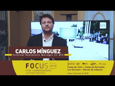 Carlos Mnguez, de GfK. Focus Pyme y Emprendimiento Llria 2019[;;;][;;;]
