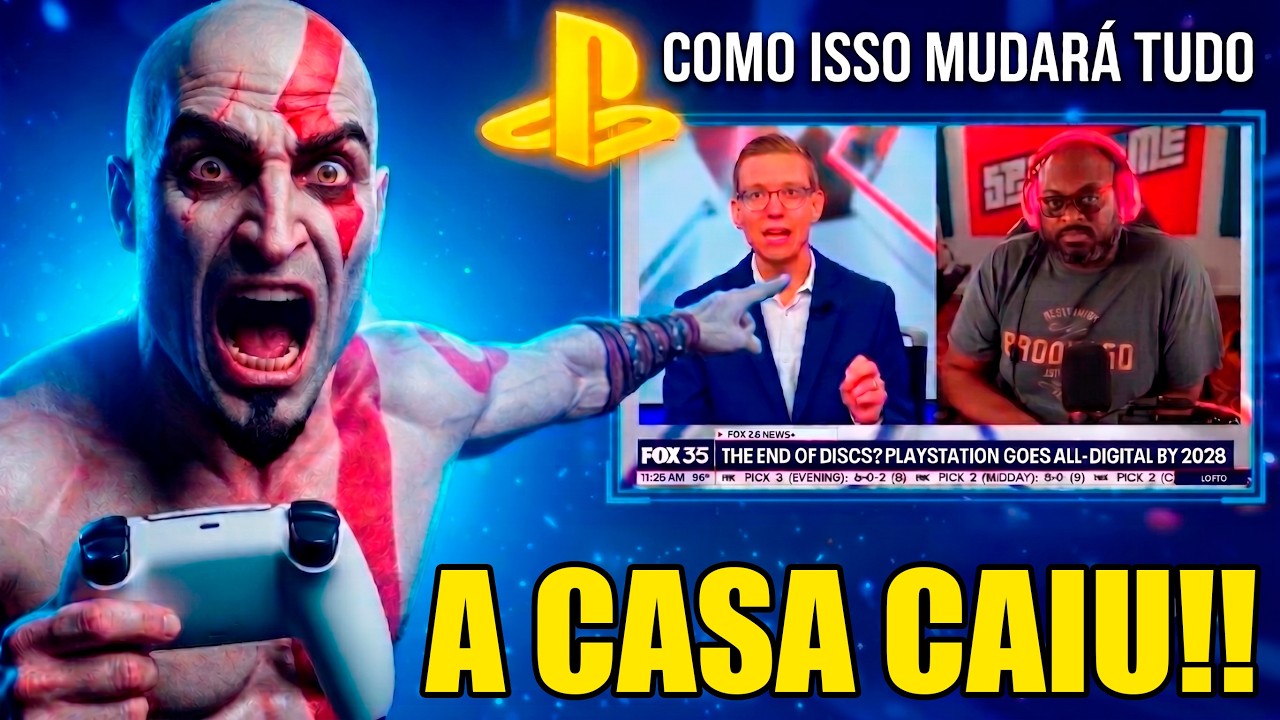 FOX NEWS REAGE às MÁS Decisões da Sony! (Fim dos Discos, PS6 a $1200 e Xbox Helix Vitorioso?) 😱