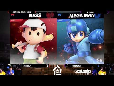 Super Local 2019 - Jonestly(Ness) VS FS| Peabnut(Megaman) - L. Top 12
