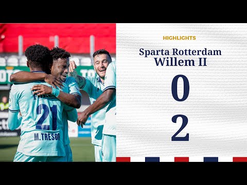 Sparta Rotterdam 0-2 Willem II Tilburg 