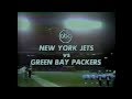 1973-09-17 New York Jets vs Green Bay Packers