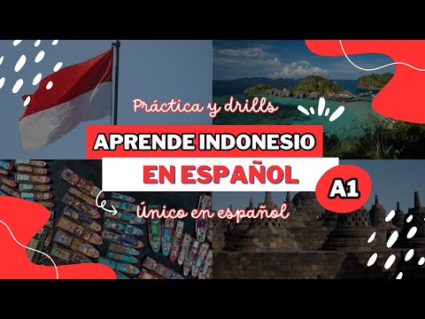 001 Learn Indonesian Language Online for Free - Full (Spanish with subtitles)