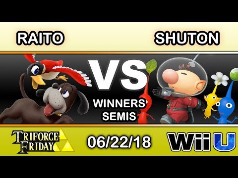 TFF - CND | Raito (Duck Hunt) Vs Shuton (Olimar) Winners Semis - Smash 4