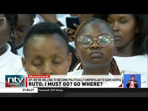 Ruto warns protestors: If Kenya falls, no one will be spared