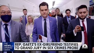 Rep. Gaetz's ex-girlfriend testifies in sex crimes probe