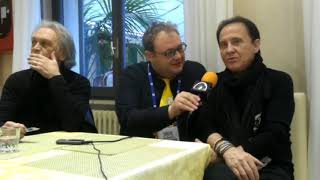 Roby Facchinetti &amp; Riccardo Fogli - Intervista Sanremo 2018