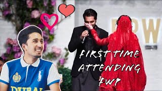 Asim Azhar dedicate a song to Hania Amir at Ramp Walk In FWP KARACHI 2019 | JO TU NA MILA |