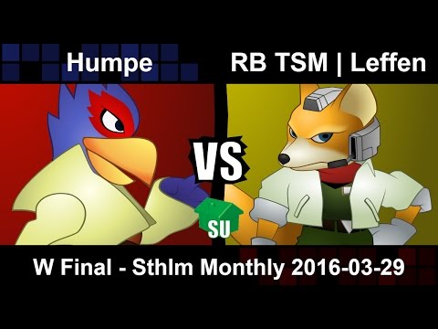 Humpe (Falco) vs RB TSM Leffen (Fox) - Winners Final Sthlm Monthly 2016-03-29