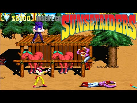 SUNSET RIDERS 1991 | ARCADE | GAMEPLAY FULL HD