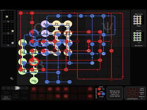 SpaceChem Tournament 2018 "The Highest of Honors" (197414/4/216) 216 symbols, 4 reactors
