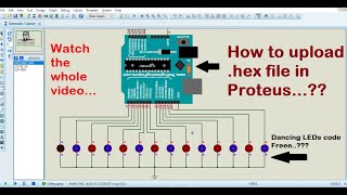 Solve the .hex File Problem: Upload .hex File on Proteus Simulator | Mastering Arduino Simulation