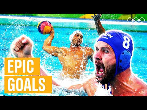 Top 10 Best EVER Goals in Water Polo Finals!
