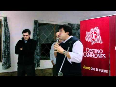 Partido Colorado Destino Canelones Pedro Bordaberry y Adrian Peña en San Bautista 22-05-2012 1p