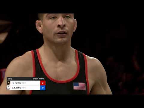 55 Kg 1 Of 2 Max Nowry US Army WCAP Vs Brady Koontz Ohio RTC