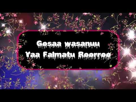 Gosaa wasanuu new oromo 🎶 music 2014 Yaa falmannu roorroo.