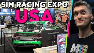 Das erste Mal in den Vereinigten Staaten 😲 | Messe-Rundgang SimRacing Expo 2026 Charlotte USA