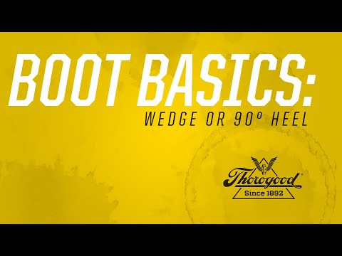 BOOT BASICS:  Wedge Sole vs Heel Sole Work Boot