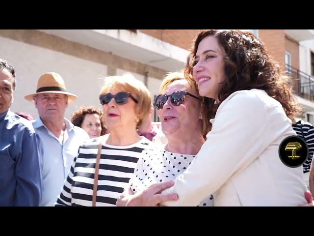 Isabel Díaz Ayuso en su visita a la XXIX Gran Feria Medieval de El Álamo