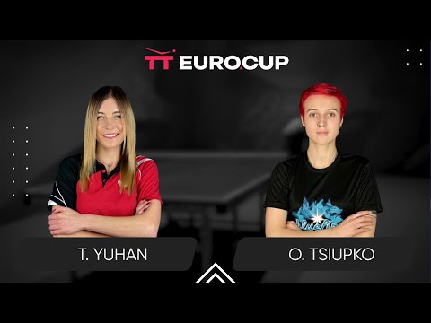 09:55 Tetiana Yuhan - Oleksandra Tsiupko 12.05.2024 TT Euro.Cup Women Ukraine Star. TABLE 3