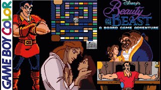 Disney's Beauty and the Beast: A Board Game Adventure Game Boy Color - C&M Playthrough