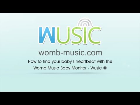 How to find your baby's heartbeat with the Womb Music Baby Monitor
