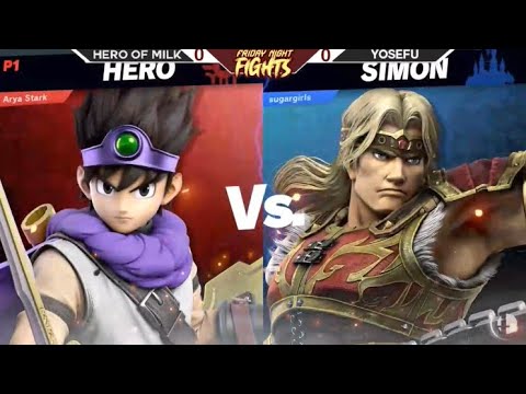 Yosefu VS Hero of Milkshakes (Simon VS Hero) Winners Semifinals