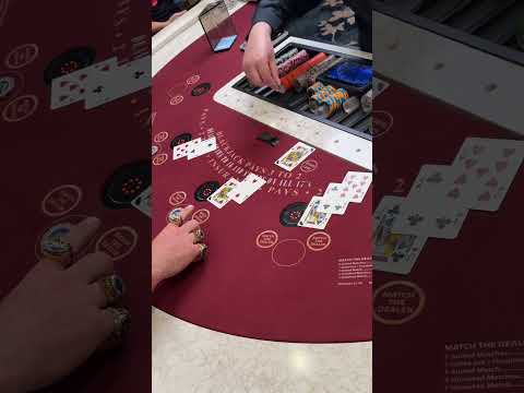 $15,000 on the Blackjack Table #casino #gambling #blackjack