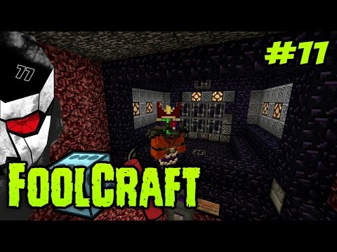 FOOLCRAFT #11 - Wither Boss Farm! INSTANT KILL!   [Modded Minecraft 1.10]