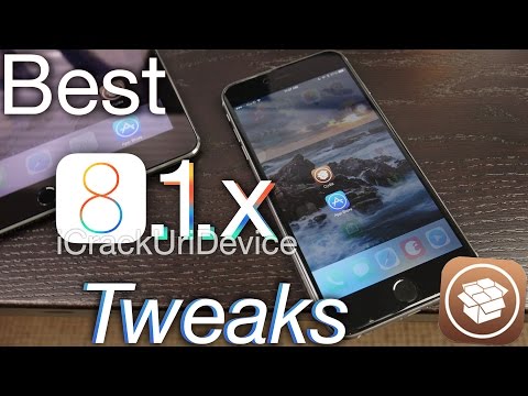 Top 10 iOS 8 Cydia Tweaks 8.1.2 Jailbreak Pre iOS 8.1.3 For iPhone 6,6 Plus, iPad Air 2 & iPod Touch