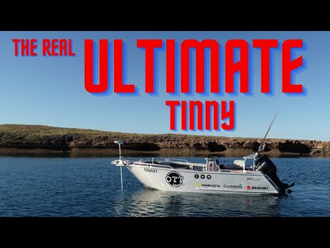 Ultimate 4.95m Tinny, plate boat walk through