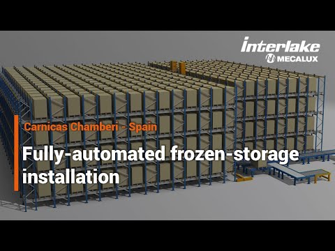 The Fully Automated Frozen-storage Installation of Cárnicas Chamberí